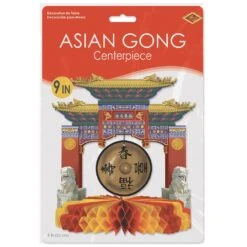 Asian Gong Party Centerpiece 8 Asian Gong Party Centerpiece -Bulk Party Supplies Shop 50302 i3