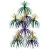 Mardi Gras Firework Chandelier - Gold - Green - Purple 2 Mardi Gras Firework Chandelier - Gold - Green - Purple -Bulk Party Supplies Shop 50309 GGP