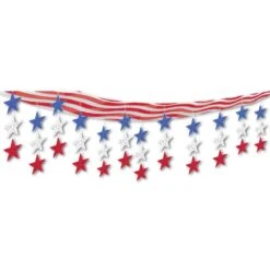 Stars & Stripes Ceiling Party Decoration