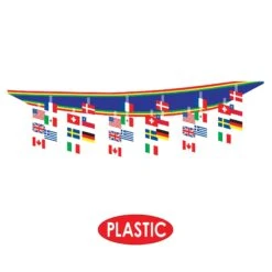 International Flag Ceiling Party Decor -Bulk Party Supplies Shop 50337 i4
