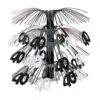40th Birthday Party Cascade Centerpiece - Black & Silver -Bulk Party Supplies Shop 50362 BKS