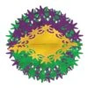 Mardi Gras Star Ball - Gold - Green - Purple -Bulk Party Supplies Shop 50503 GGP