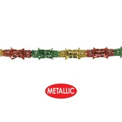 Metallic Party Garland - Multi-color -Bulk Party Supplies Shop 50509 MC i4