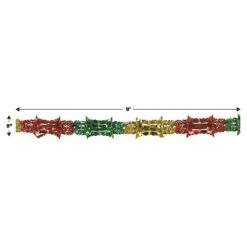 Metallic Party Garland - Multi-color -Bulk Party Supplies Shop 50509 MC i5