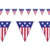 Spirit Of America Party Pennant Banner -Bulk Party Supplies Shop 50530