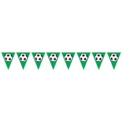 Soccer Ball Party Pennant Banner