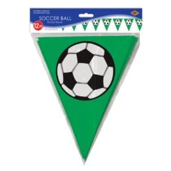 Soccer Ball Party Pennant Banner 7 Soccer Ball Party Pennant Banner -Bulk Party Supplies Shop 50543 i3