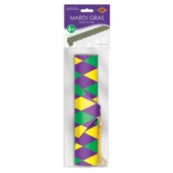 Mardi Gras Printed Mardi Gras Paper Table Runner -Bulk Party Supplies Shop 50558 i3