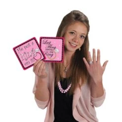 Party Bead Necklaces - Small Round Pink (12 Per Package) -Bulk Party Supplies Shop 50570 P i2