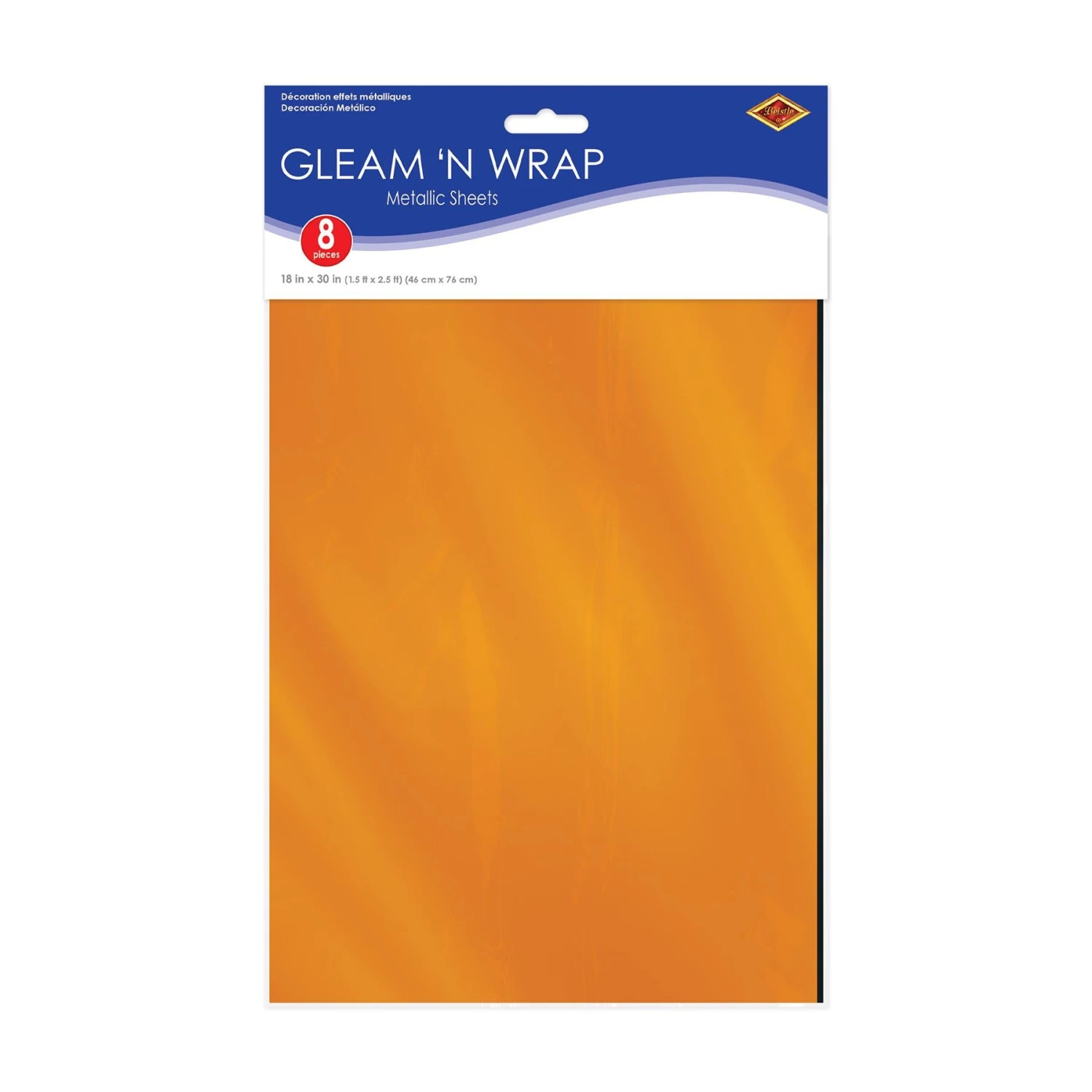 Gleam 'N Wrap Metallic Sheets (8 Per Package) 3 Gleam 'N Wrap Metallic Sheets (8 Per Package) - Image 3
