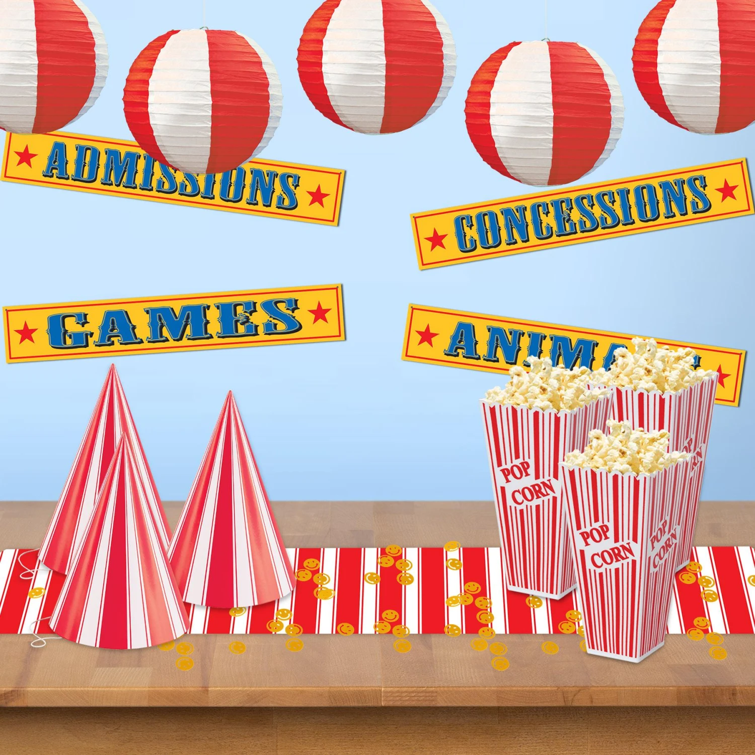 Confetti Smile Faces Yellow (1 Oz Per Package) 3 Confetti Smile Faces Yellow (1 Oz Per Package) - Image 3