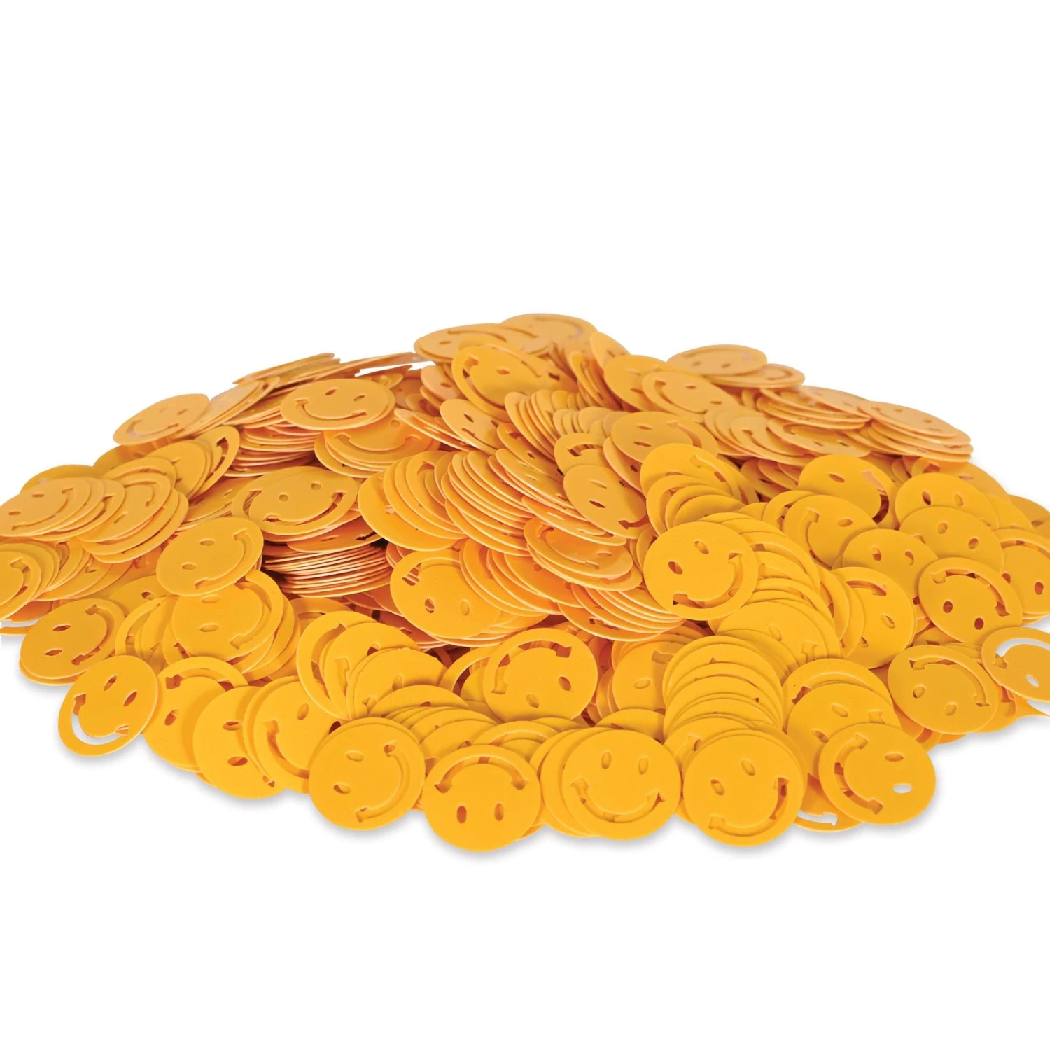 Confetti Smile Faces Yellow (1 Oz Per Package) 1 Confetti Smile Faces Yellow (1 Oz Per Package)