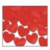 Party Confetti Hearts Red (1 Oz Per Package)