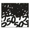 Confetti 50th Birthday Party Silhouettes Black (0.5 Oz Per Package) 3 Confetti 50th Birthday Party Silhouettes Black (0.5 Oz Per Package) -Bulk Party Supplies Shop 50627 BK