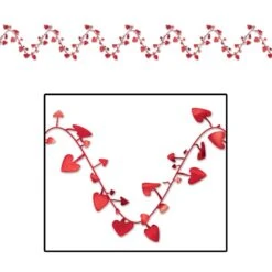 Valentine's Day Gleam 'N Flex Heart Garland