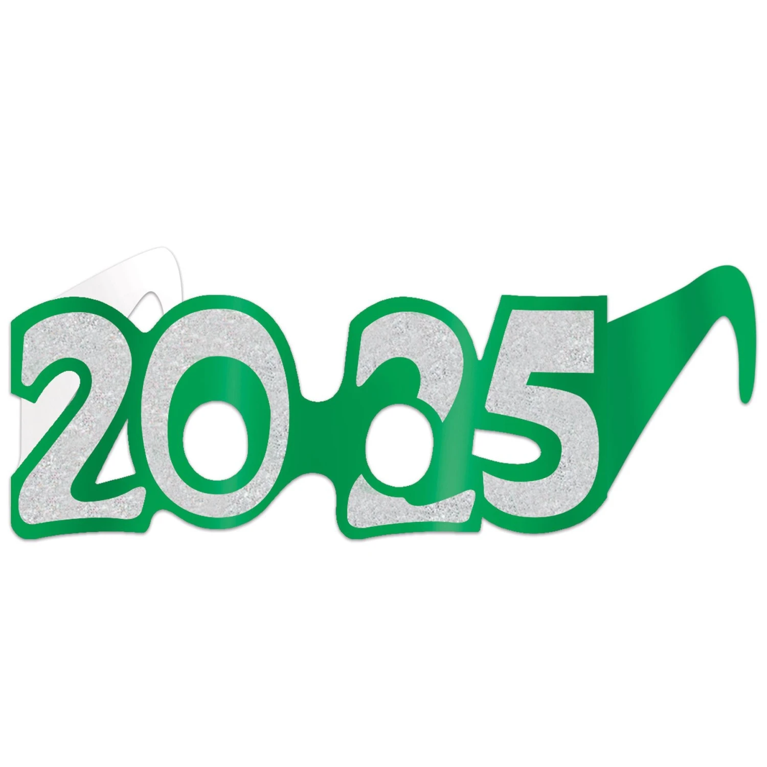 2025 Glittered Foil Eyeglasses Assorted Colors (Box Of 50) 3 2025 Glittered Foil Eyeglasses Assorted Colors (Box Of 50) - Image 3