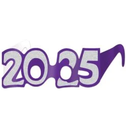 2025 Glittered Foil Eyeglasses Assorted Colors (Box Of 50) 10 2025 Glittered Foil Eyeglasses Assorted Colors (Box Of 50) -Bulk Party Supplies Shop 50676 25 i1 2