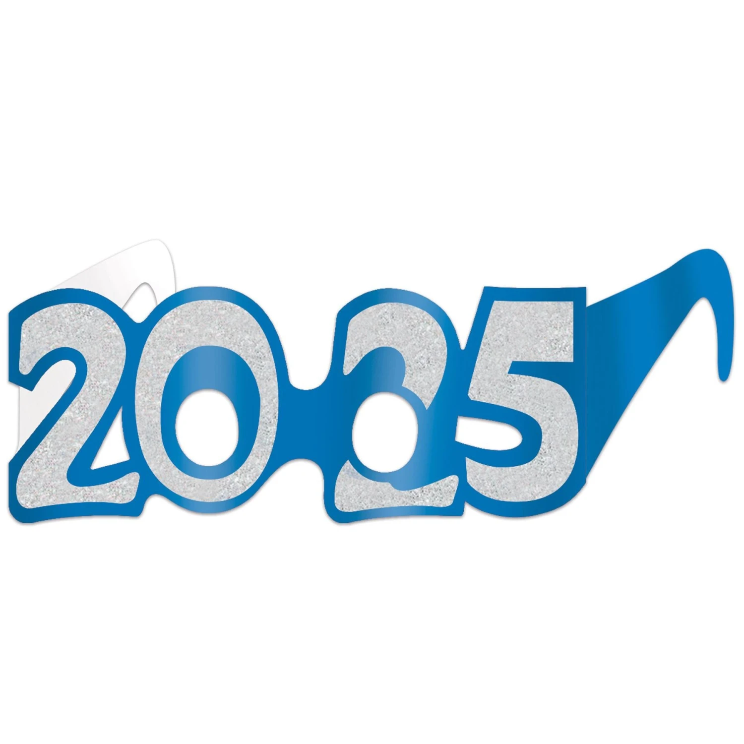 2025 Glittered Foil Eyeglasses Assorted Colors (Box Of 50) 2 2025 Glittered Foil Eyeglasses Assorted Colors (Box Of 50) - Image 2