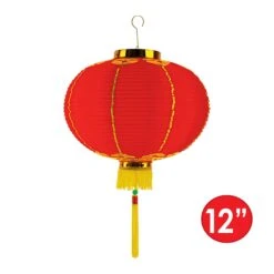 12 Inch-Good Luck Party Lantern With Tassel -Bulk Party Supplies Shop 50678 12 i5