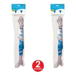 Oktoberfest Blue & White Pennant Banner 11 Oktoberfest Blue & White Pennant Banner -Bulk Party Supplies Shop 50702 BW i3 1