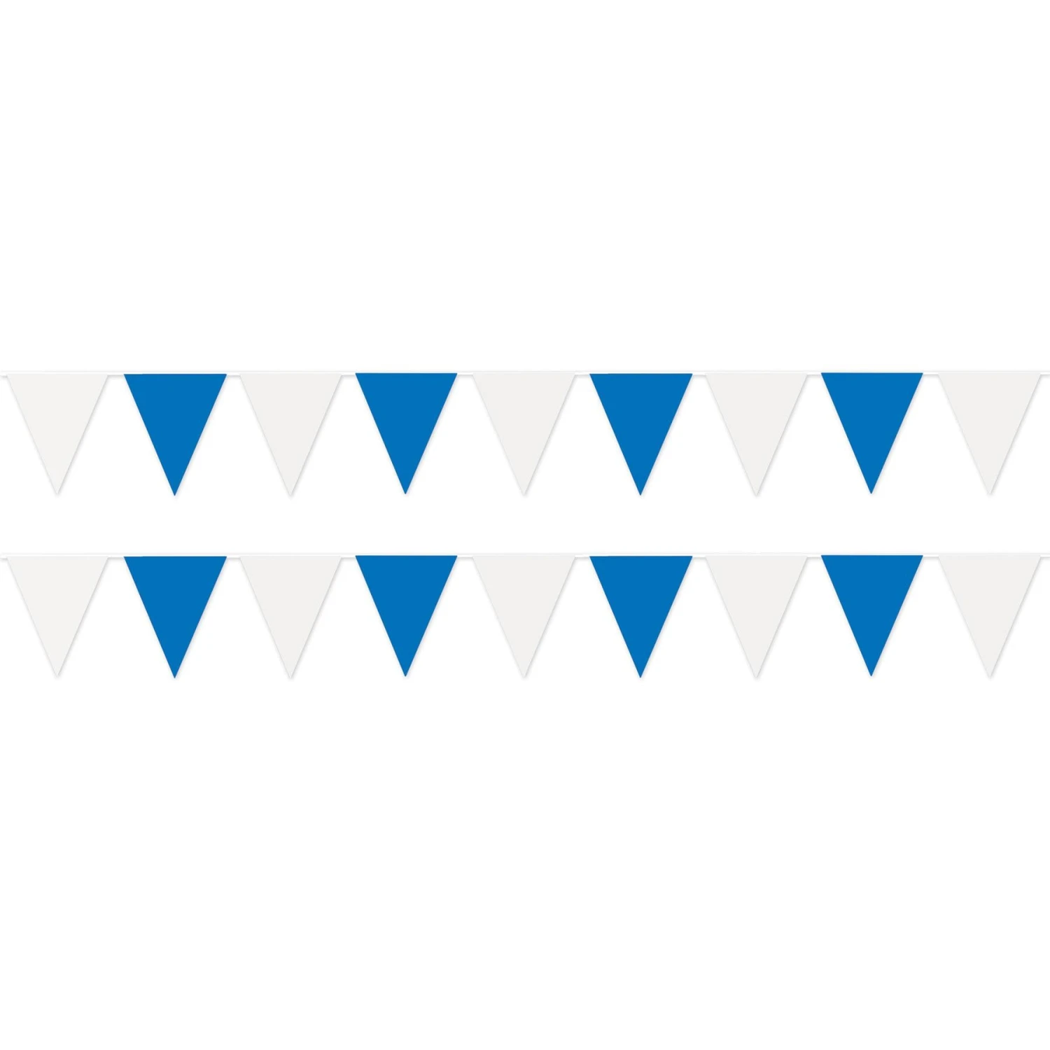 Oktoberfest Blue & White Pennant Banner 7 Oktoberfest Blue & White Pennant Banner - Image 7