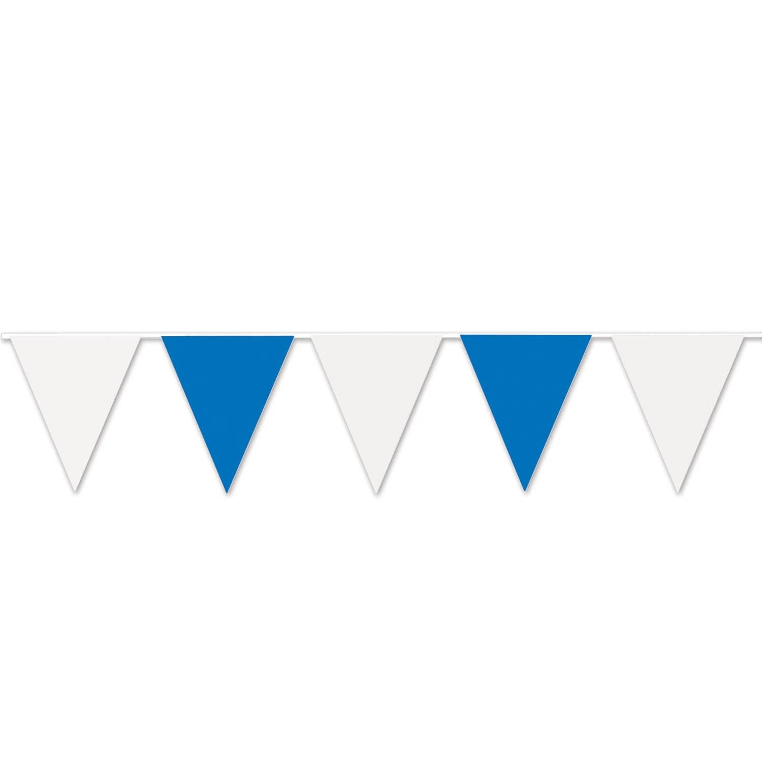 Oktoberfest Blue & White Pennant Banner 1 Oktoberfest Blue & White Pennant Banner