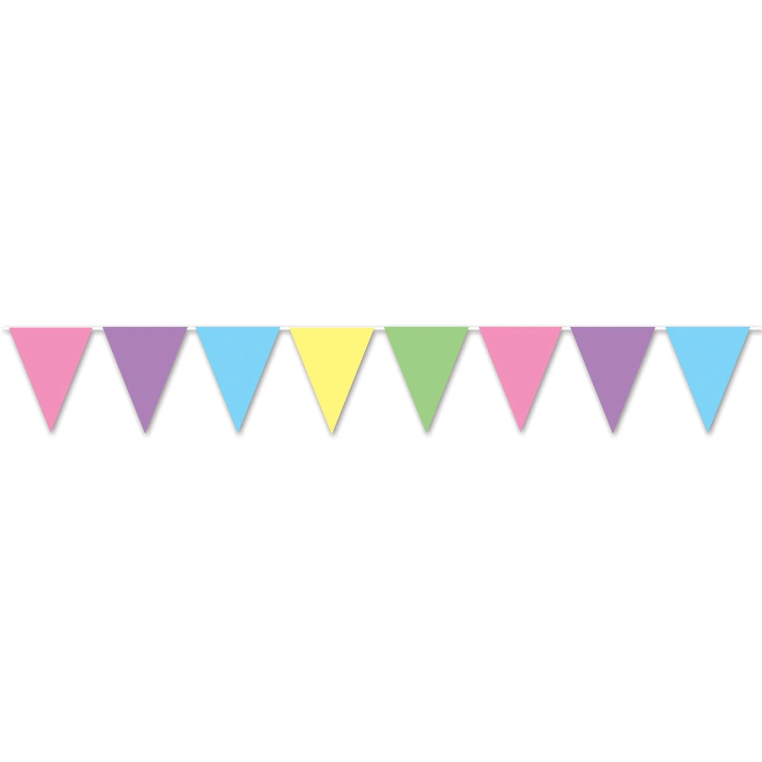 Pastel Party Pennant Banner 1 Pastel Party Pennant Banner
