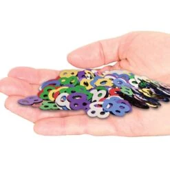 Confetti 80th Birthday Party Silhouettes Multi-color (0.5 Oz Per Package) -Bulk Party Supplies Shop 50716 MC i2 2