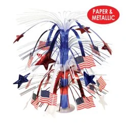 Flag Cascade Party Centerpiece 10 Flag Cascade Party Centerpiece -Bulk Party Supplies Shop 50743 i4