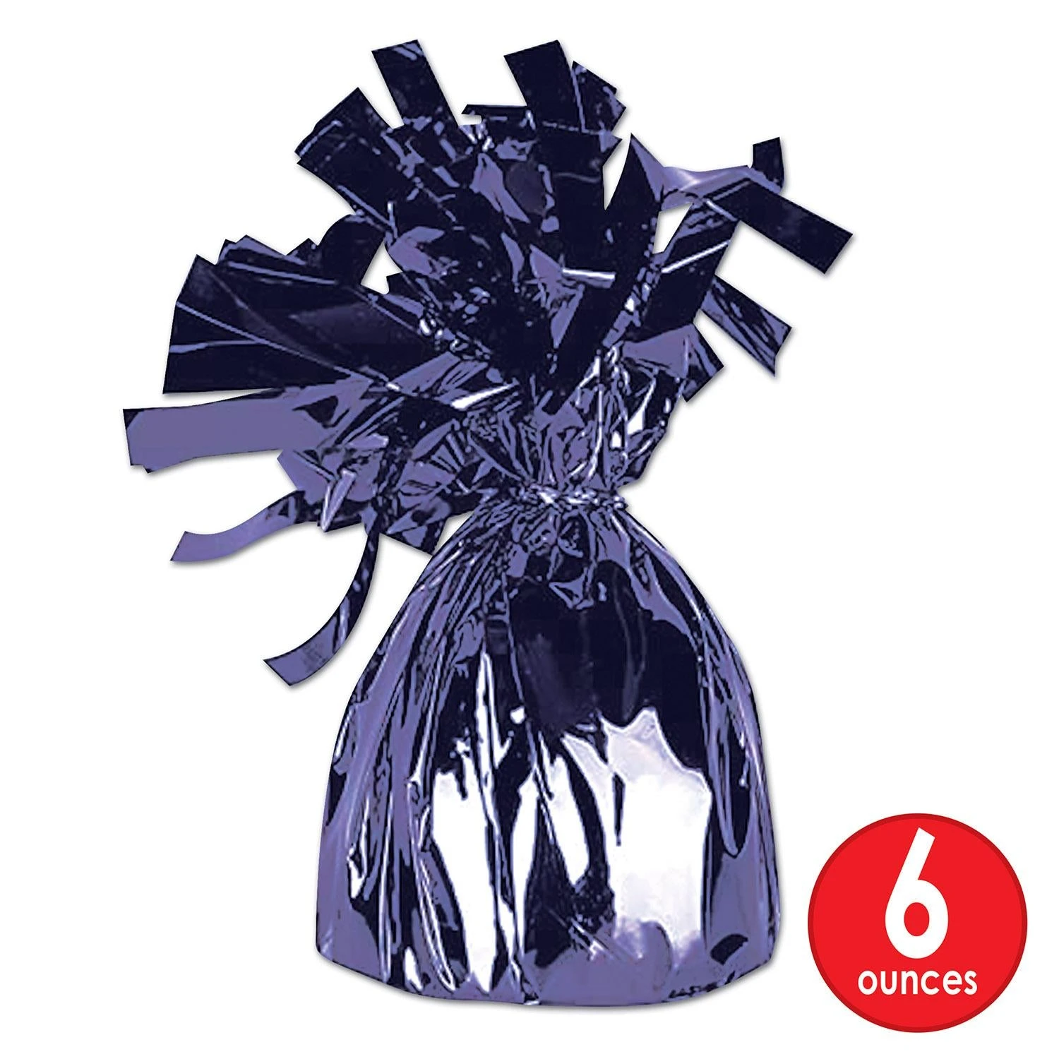 Metallic Wrapped Party Balloon Weight - Lavender 5 Metallic Wrapped Party Balloon Weight - Lavender - Image 5