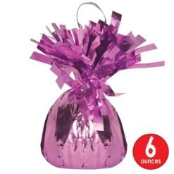 Metallic Wrapped Party Balloon Weight - Pink 9 Metallic Wrapped Party Balloon Weight - Pink -Bulk Party Supplies Shop 50804 P i4 3 2219c218 0f46 41c3 a6a5 ea027c10875e