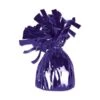 Metallic Wrapped Party Balloon Weight - Purple