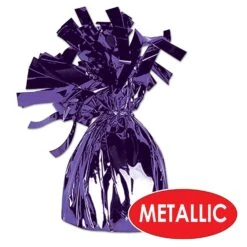 Metallic Wrapped Party Balloon Weight - Purple -Bulk Party Supplies Shop 50804 PL i4 1 d8aba8d5 801d 47d1 9a5f cbddee42c4c1