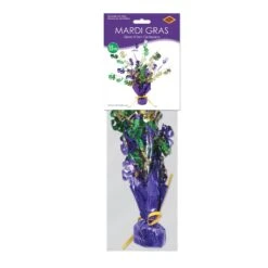 Mardi Gras Gleam 'N Burst Centerpiece -Bulk Party Supplies Shop 50805 i3