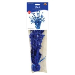 Star Party Gleam 'N Burst Centerpiece - Blue -Bulk Party Supplies Shop 50806 B i3