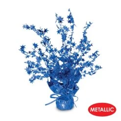 Star Party Gleam 'N Burst Centerpiece - Blue -Bulk Party Supplies Shop 50806 B i4
