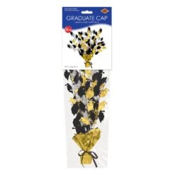 Graduate Cap Graduation Party Gleam 'N Burst Centerpiece - Black - Gold - Silver -Bulk Party Supplies Shop 50807 BKGDS i3 f0b98a9a a814 41f4 810a 7cc07348880e