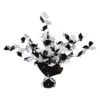 Graduate Cap Graduation Party Gleam 'N Burst Centerpiece - Black & White 2 Graduate Cap Graduation Party Gleam 'N Burst Centerpiece - Black & White -Bulk Party Supplies Shop 50807 BKW