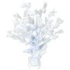 Graduate Cap Graduation Party Gleam 'N Burst Centerpiece - White