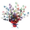 40th Birthday Party Gleam 'N Burst Centerpiece - Multi-color 2 40th Birthday Party Gleam 'N Burst Centerpiece - Multi-color -Bulk Party Supplies Shop 50818 40