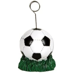 Soccer Ball Party Photo/Balloon Holder