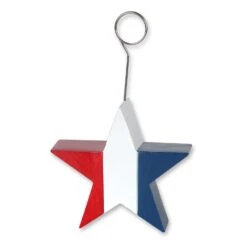 Patriotic Star Photo/Balloon Holder