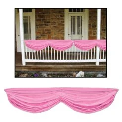 Baby Shower Fabric Bunting - Pink