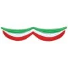 Fiesta Red, White & Green Fabric Bunting -Bulk Party Supplies Shop 50948 RWG