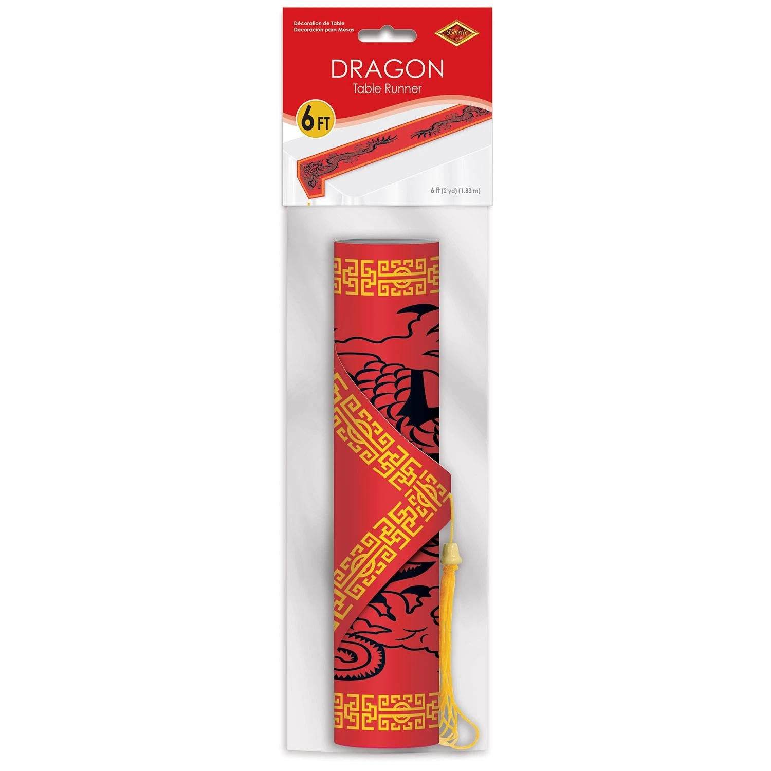 Printed Asian Paper Party Table Runner 5 Printed Asian Paper Party Table Runner - Image 5