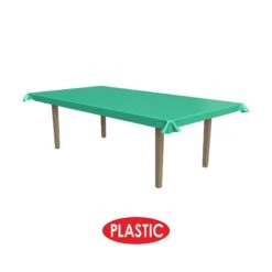Green Plastic Party Table Roll 9 Green Plastic Party Table Roll -Bulk Party Supplies Shop 50955 G i4