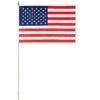 American Flag - Fabric - With 30 Spear-tipped Wooden Stick -Bulk Party Supplies Shop 50990