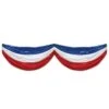 Patriotic Plastic Party Bunting -Bulk Party Supplies Shop 52133 RWB