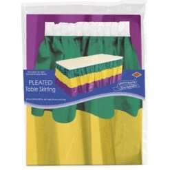 Mardi Gras Table Skirting -Bulk Party Supplies Shop 52170 GGP i3