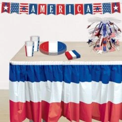 Patriotic Party Table Skirt -Bulk Party Supplies Shop 52170 RWB i2 1 3c63e4db 4bf1 47ee a3a0 22abd3732919